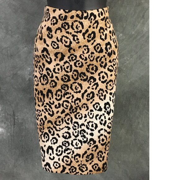 BEAUTIFUL St John collection knit black beige multi jacket skirt suit size 4 - Picture 8 of 9